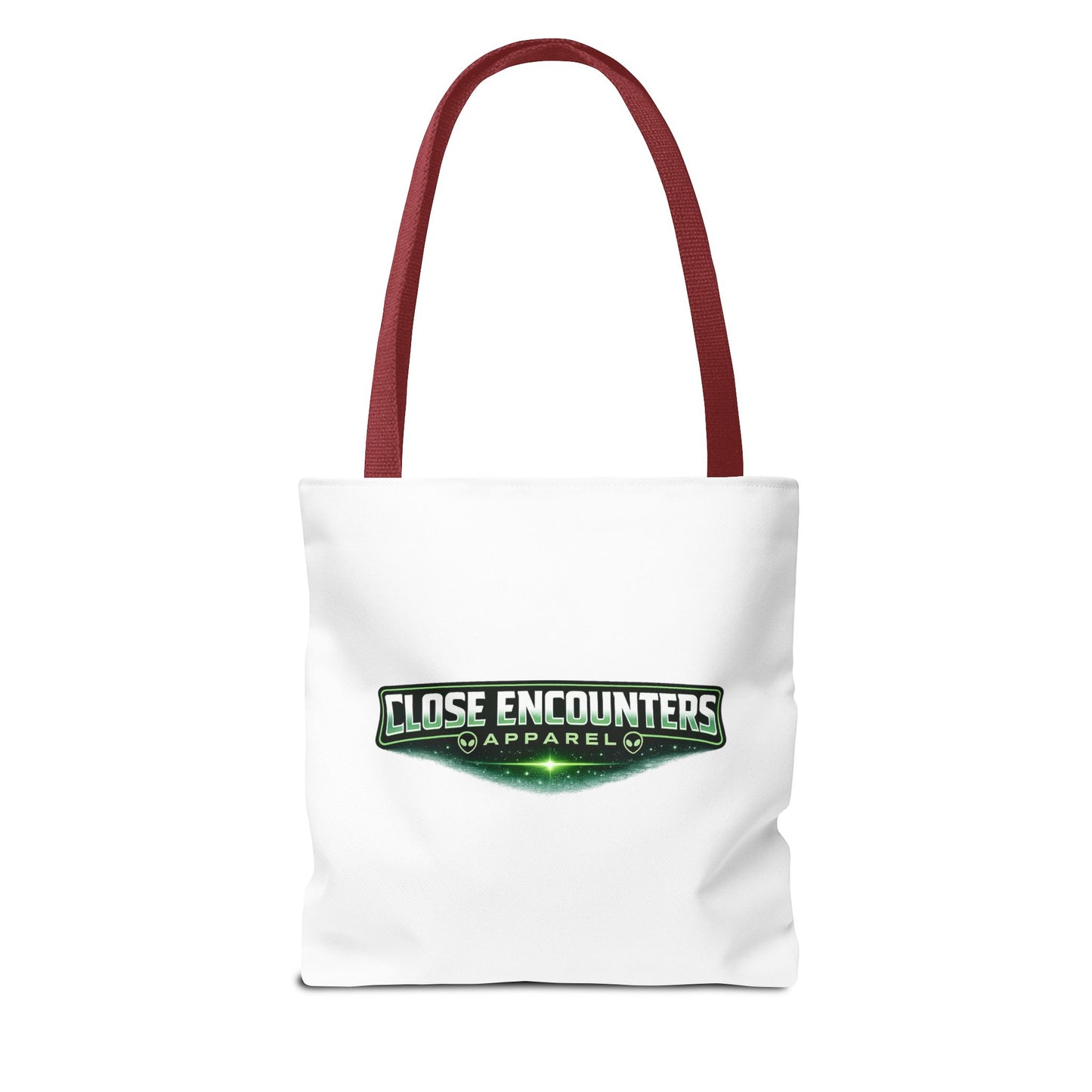 Alien Monk Tote Bag — Funny Meditation Graphic Tote for Fans of UFOs, Tacos & Basketball