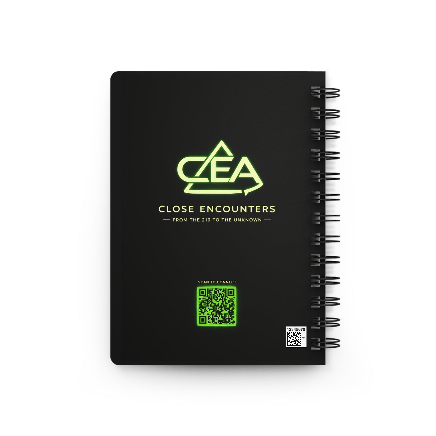 Alien Meditation Journal — Spiral Bound Mindfulness Notebook for Fans (My Meditation Journal)