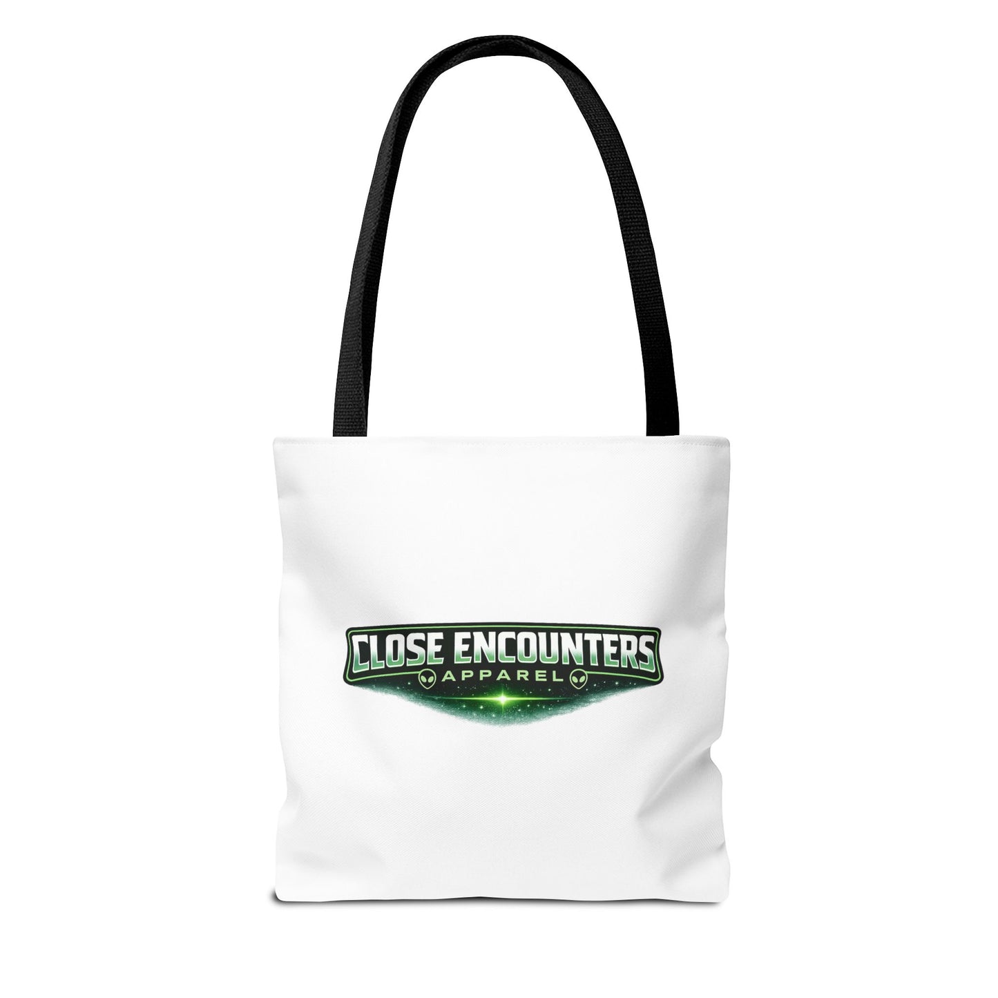 Alien Monk Tote Bag — Funny Meditation Graphic Tote for Fans of UFOs, Tacos & Basketball