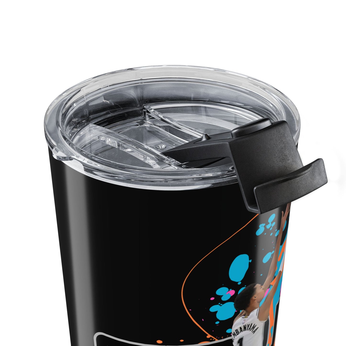 Alien Splash 20oz Stainless Tumbler — Alien Splash Basketball Player Travel Cup