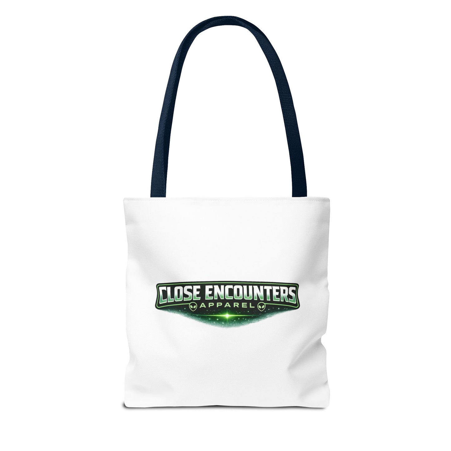 Alien Monk Tote Bag — Funny Meditation Graphic Tote for Fans of UFOs, Tacos & Basketball