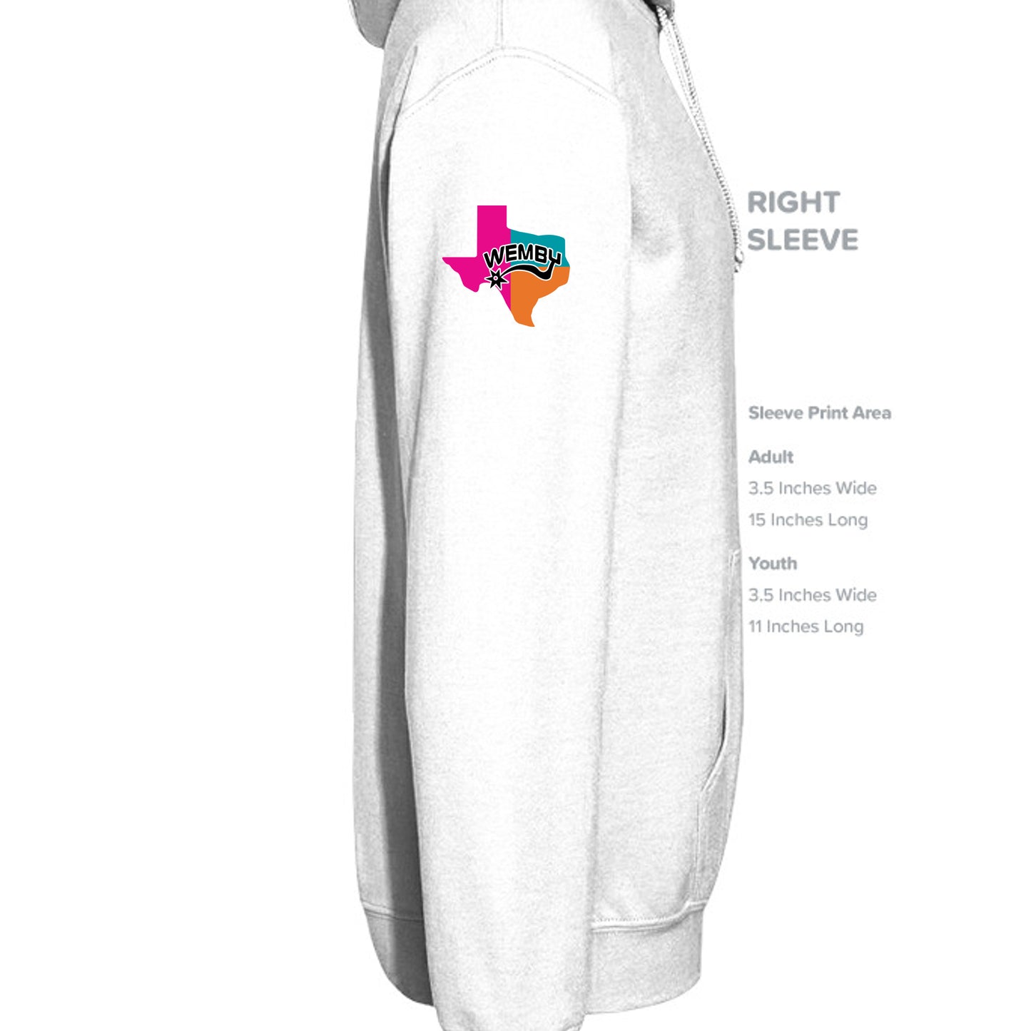 WHITE - G185 - SLEEVE_RIGHT